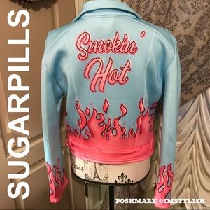 🆕 SALE! Sugarpills Smokin Hot Neoprene Jacket